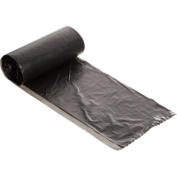 Мешки для мусора ПНД 30л 10мкм 30шт/рул черные 48х58см Luscan