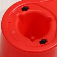 Швабра с отжимом и ведром на колёсиках с пластиковой центрифугой Доляна, 14 л, швабра, запасная насадка из микрофибры, МИКС