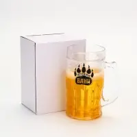 Пивная кружка охлаждающая «Хозяин бани», 420 мл, двойные стенки Пивная кружка охлаждающая «Хозяин бани», 420 мл, двойные стенки