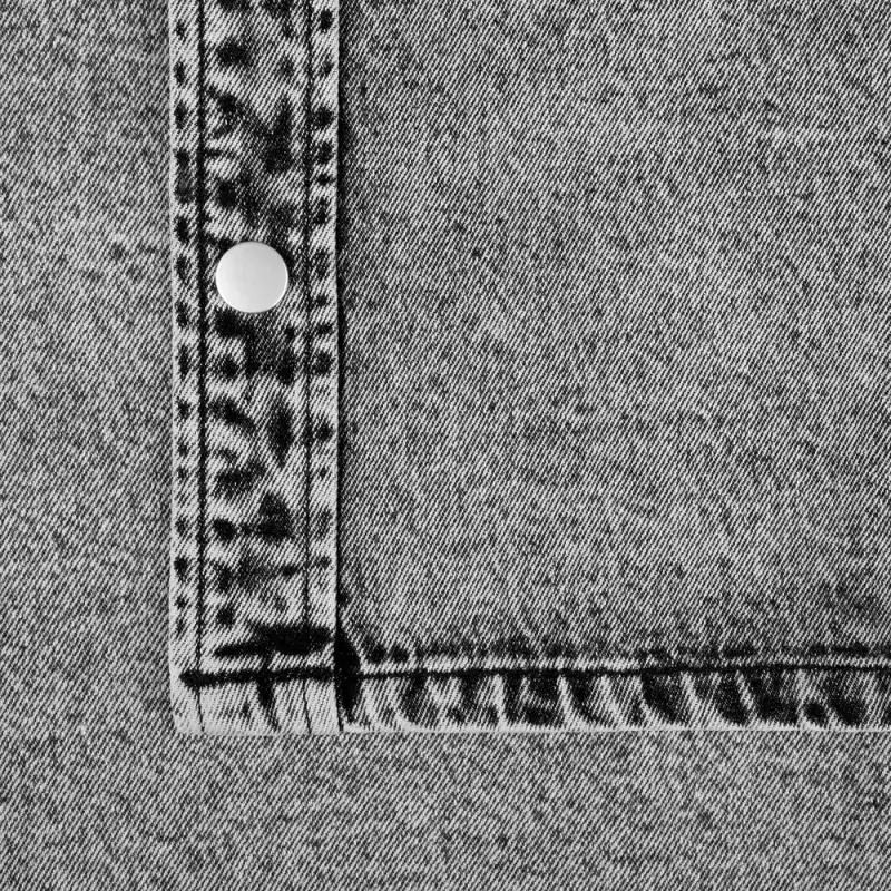 Куртка джинсовая O3, серая, размер M/L