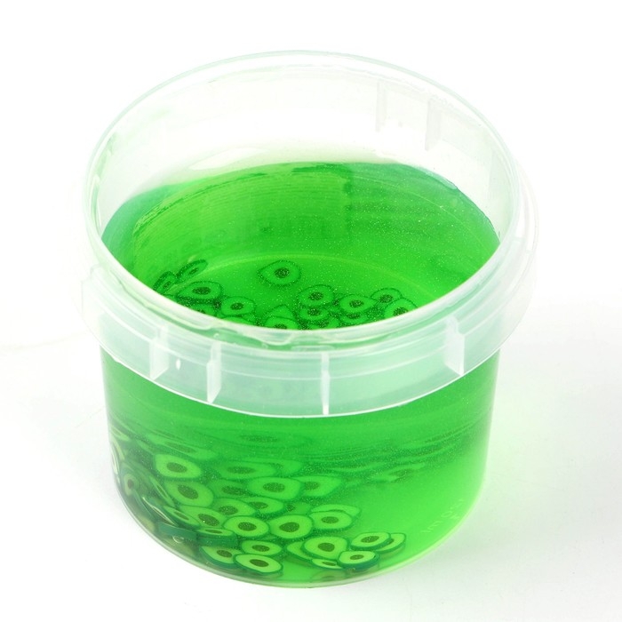 Слайм «Стекло», Зеленый, 90 г, с декоративным наполнителем
