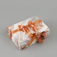 Коробка складная &laquo;Золотой бант&raquo;, 16,5 х 12 х 5 см