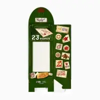 Коробка складная &laquo;23 Февраля&raquo;, 9&times;19&times;6 см