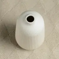 Ваза для цветов &laquo;Ингер&raquo;, 14&times;8 см, керамика, белая