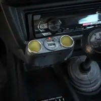Прикуриватель-разветвитель трансформер 2 гнезда + 2USB, штекер-фиксатор