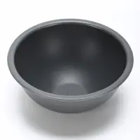 Миска для животных &laquo;Дубль Мини&raquo;, 200 мл, покрытие софт-тач, цвет смоки