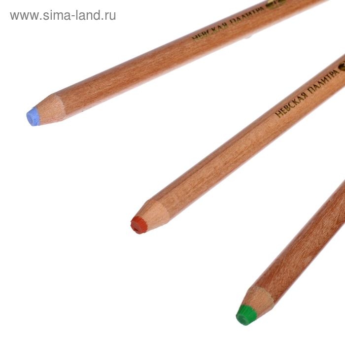 Пастель сухая в карандаше ЗХК  Пастель сухая в карандаше ЗХК "Сонет Пейзаж" набор 8 цветов