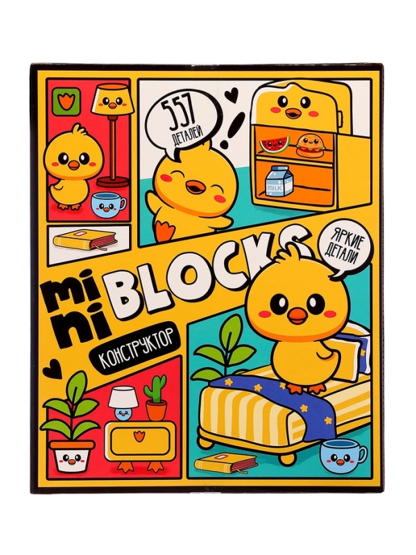 Конструктор  Конструктор "Mini Blocks. Уткомания"