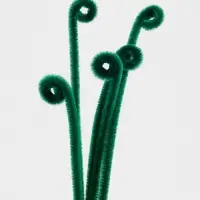 Синельная проволока, набор 50 шт., тёмно-зелёная, 30 см