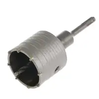 Коронка буровая в сборе ТУНДРА, SDS-plus, М22&times;68 мм