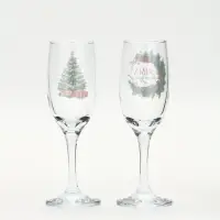 Бокалы для шампанского новогодние &laquo;Новый год&raquo;, 2 шт. по 170 мл