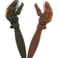 Ручка гелевая-прикол, Динозавр МИКС, с помощью кнопки пасть закрывается Ручка гелевая-прикол, Динозавр МИКС, с помощью кнопки пасть закрывается