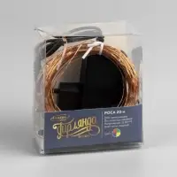 Гирлянда &laquo;Нить&raquo; 20 м, роса, IP20, медная нить, 200 LED, свечение мульти, 12 В