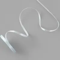 Лента атласная, 6 мм, 23&plusmn;1 м, нежно-голубая №13