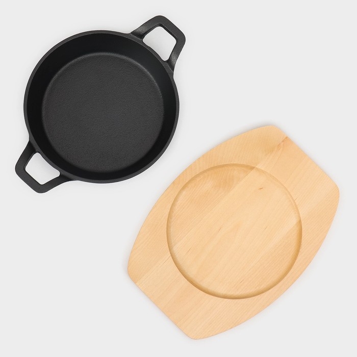 Сковорода чугунная Magma «Далат», 25×18×4 см Сковорода чугунная Magma «Далат», 25×18×4 см