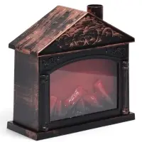 Камин светодиодный, 27&times;12&times;26 см, usb