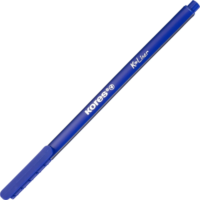 Линер Kores 0,4мм синий 28101