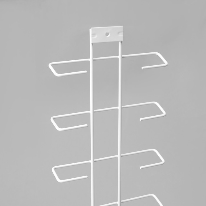 Дисплей для очков 9 ячеек, 15,8×2,9×67 см, цвет белый