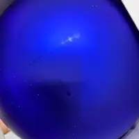 Оформительский шар Finery, 10 см, матовый синий