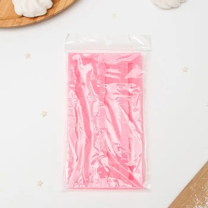 Молд «Плетение», силикон, 15,5×8,4×0,8 см, цвет МИКС Молд «Плетение», силикон, 15,5×8,4×0,8 см, цвет МИКС