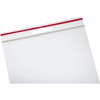 Пакет с замком (Zip Lock) с европодвесом 12 х 17 см, 60 мкм, 100 шт/уп