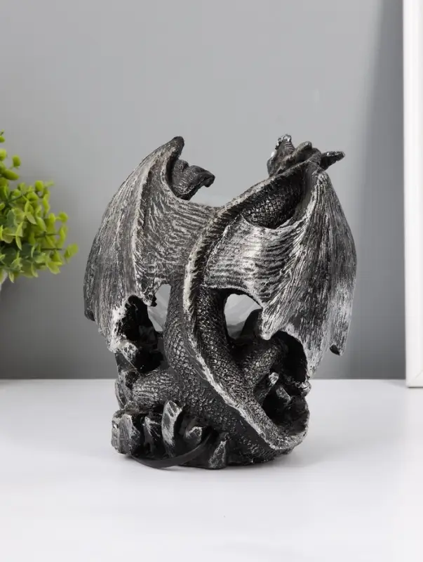 Плазменный шар 7421135G черный с серебряной патиной 15&times;15&times;17.5 см