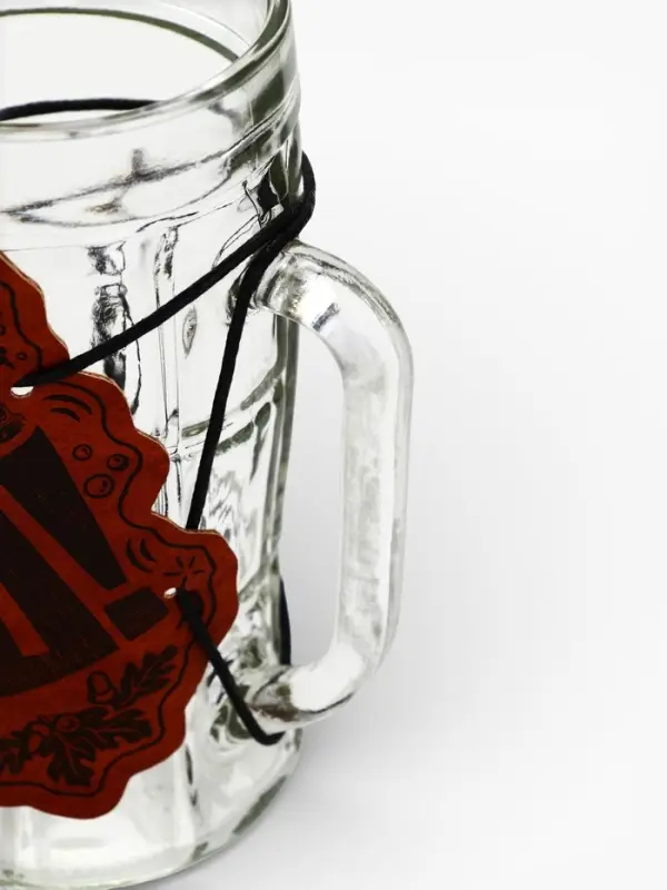 Кружка стеклянная пивная &laquo;Ёрш&raquo;, 500 мл