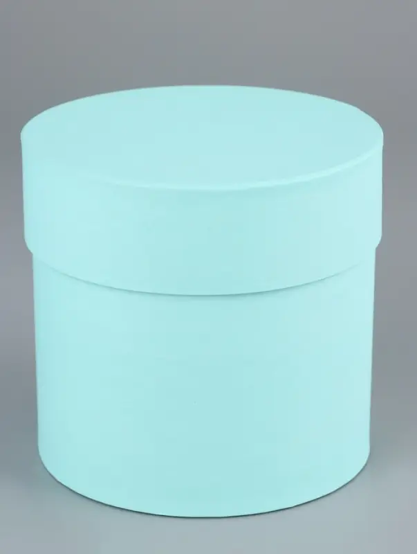 Набор круглых подарочных коробок «Аквамарин» 3 в 1 - 18×16×13 см Набор круглых подарочных коробок «Аквамарин» 3 в 1 - 18×16×13 см