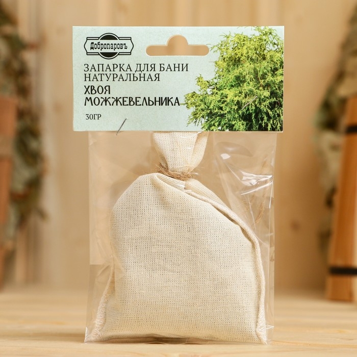Запарка для бани натуральная Запарка для бани натуральная "Можжевельника хвоя" 30 гр