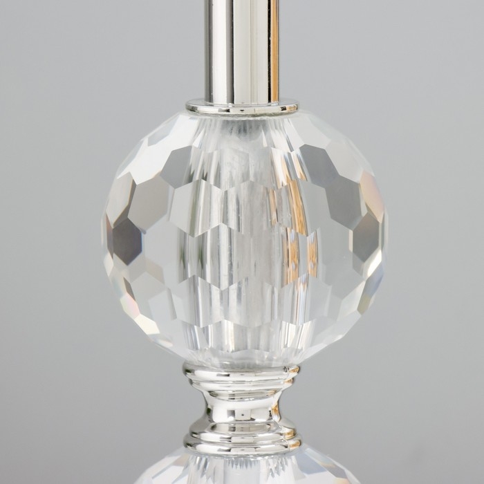 Настольная лампа Настольная лампа "Булла-2" E27 40Вт хром 22,5х22,5х34,5 см