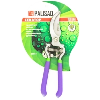 Секатор прямого реза 200 мм, обрезиненные рукоятки// Palisad 60561