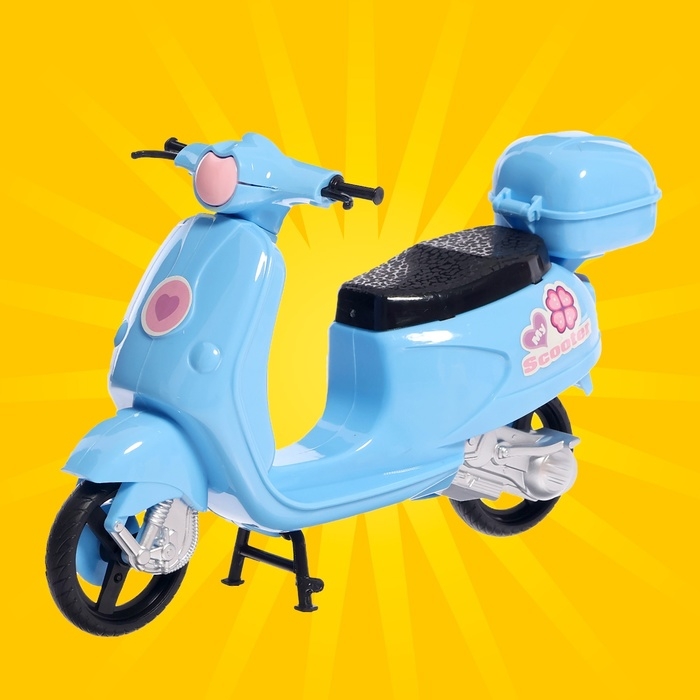 Кукла-малышка «Маша» с мопедом и аксессуарами, МИКС Кукла-малышка «Маша» с мопедом и аксессуарами, МИКС