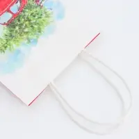 Пакет бумажный подарочный новогодний крафт "Ёлка" 16 х 12 х 6 см. Пакет бумажный подарочный новогодний крафт "Ёлка" 16 х 12 х 6 см.