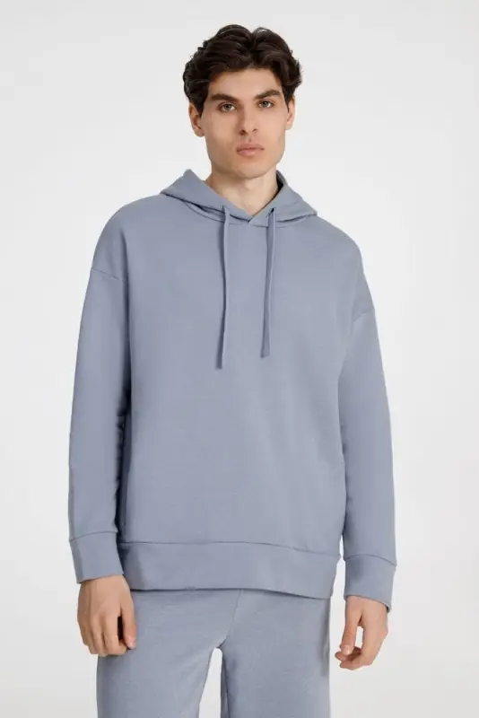 Худи унисекс H2, серое, размер XS/S Худи унисекс H2, серое, размер XS/S