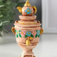 Фигурка гипс &laquo;Самовар&raquo;, 12&times;6&times;6.5 см
