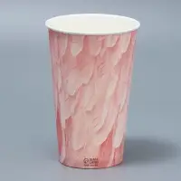 Стакан для цветов влагостойкий &laquo;Перья&raquo;, 400 мл