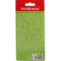 Ножницы детские ErichKrause Junior Protect, 13 см, с пластиковым чехлом и именным стикером, в блистере, МИКС