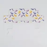 Коробка для макарун, кондитерская упаковка, «Самого сладкого», 18 х 5.5 х 5.5 см