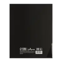 Тетради предметные Calligrata TOP. BlackTone, 10 предметов, 48 листов, со справочным материалом, обложка из мелованного картона