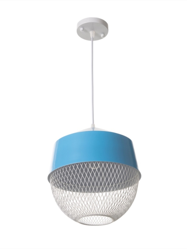 Светильник Lea 1х40Вт Е27 синий 26х26х32см Светильник Lea 1х40Вт Е27 синий 26х26х32см