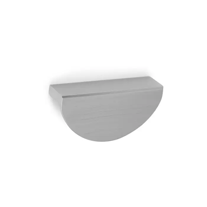 Ручка-скоба CAPPIO H002SS полукруглая, алюминий, L=78 мм, м/о 64 мм, цвет сатиновый никель