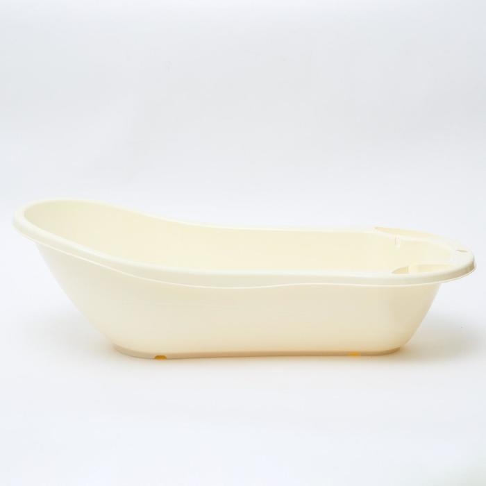 Ванна детская с клапаном для слива воды 100 см., 46 л., цвет бежевый Ванна детская с клапаном для слива воды 100 см., 46 л., цвет бежевый