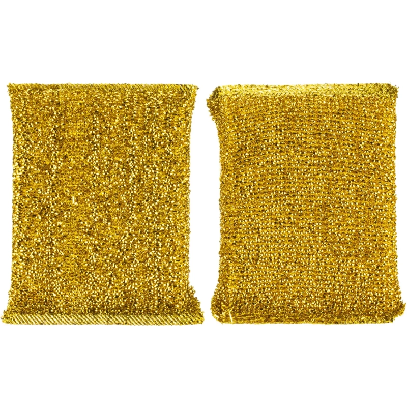 Губки для посуды Luscan в оплетке 115x78x25 мм 2 шт/уп