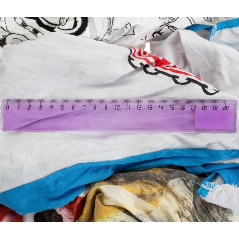 Ветошь трикотаж белый с вкраплениями_Б, 10кг