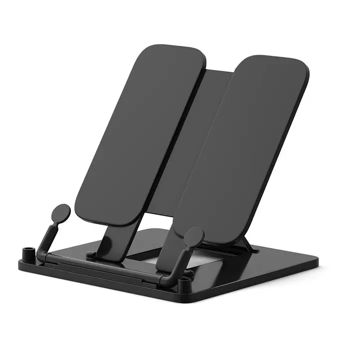 Подставка для книг и учебников, Calligrata, пластиковая, чёрная