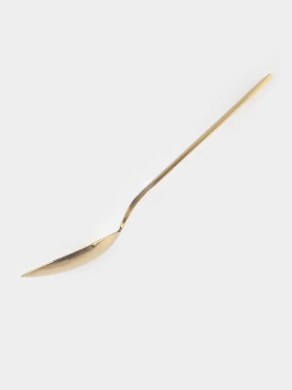 Ложка столовая Magistro &laquo;Олин GOLD&raquo;, длина 19.8 см, нержавеющая сталь, золотистая