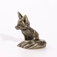 Фигурка декоративная &laquo;Лисёнок&raquo;, металл, 2.6&times;2.9&times;3.3 см
