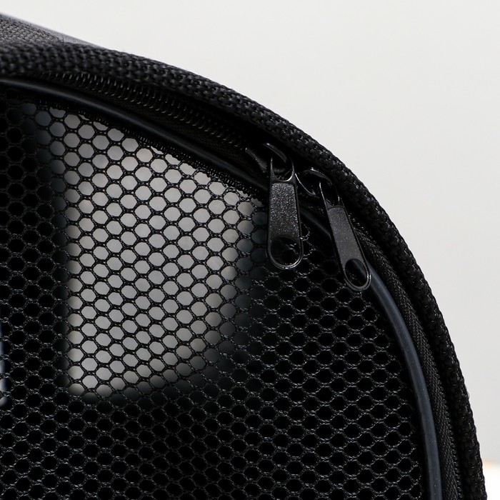 Сумка - переноска для животных жесткая №3, нейлон, 43 х 23 х 26 см, черная Сумка - переноска для животных жесткая №3, нейлон, 43 х 23 х 26 см, черная