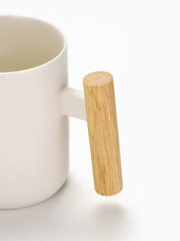 Кружка керамическая &laquo;Листья&raquo;, 400 мл