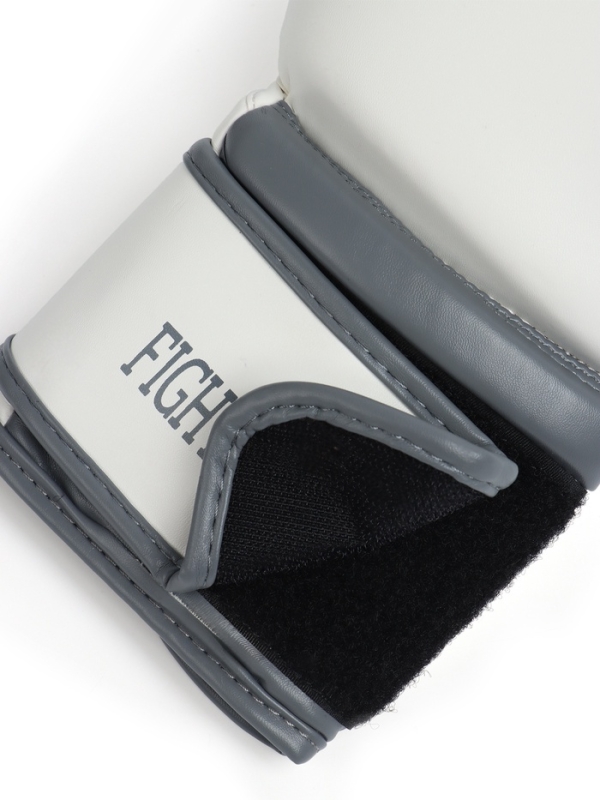 Боксерские перчатки FIGHT EMPIRE, PRIDE, белые, размер 12 oz